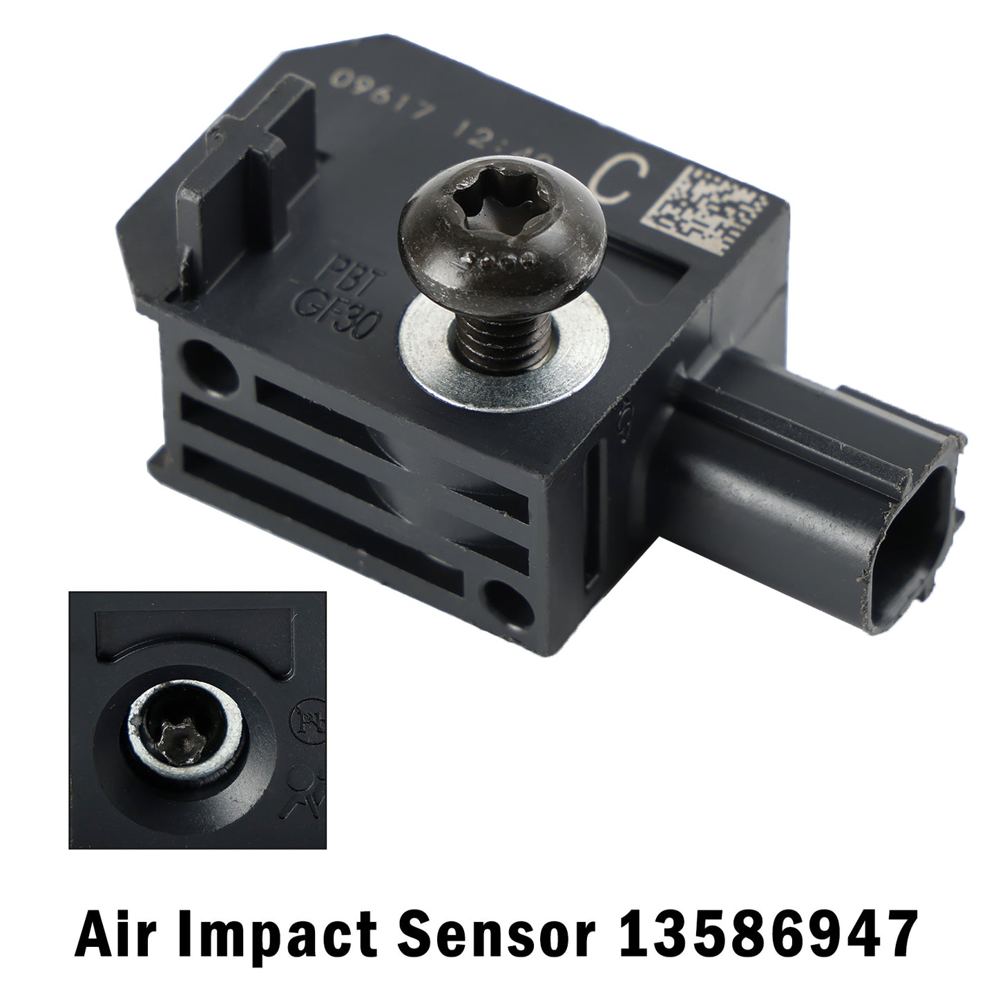 13586947 Chevrolet Buick GMC Air Impact Sensor lato posteriore sinistro/destro