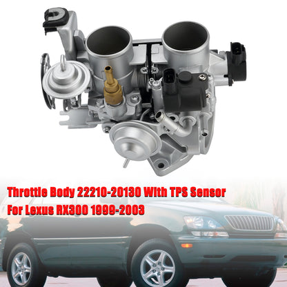 1999-2003 Lexus RX300 3.0L Corpo farfallato 22210-20130 con sensore TPS