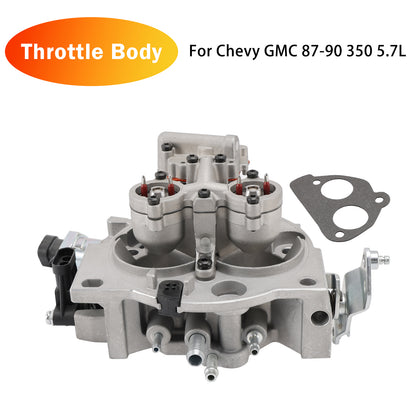 Corpo farfallato TBI Chevy GMC 350 5.7L per camion Silverado Tahoe Suburban 1987-1990
