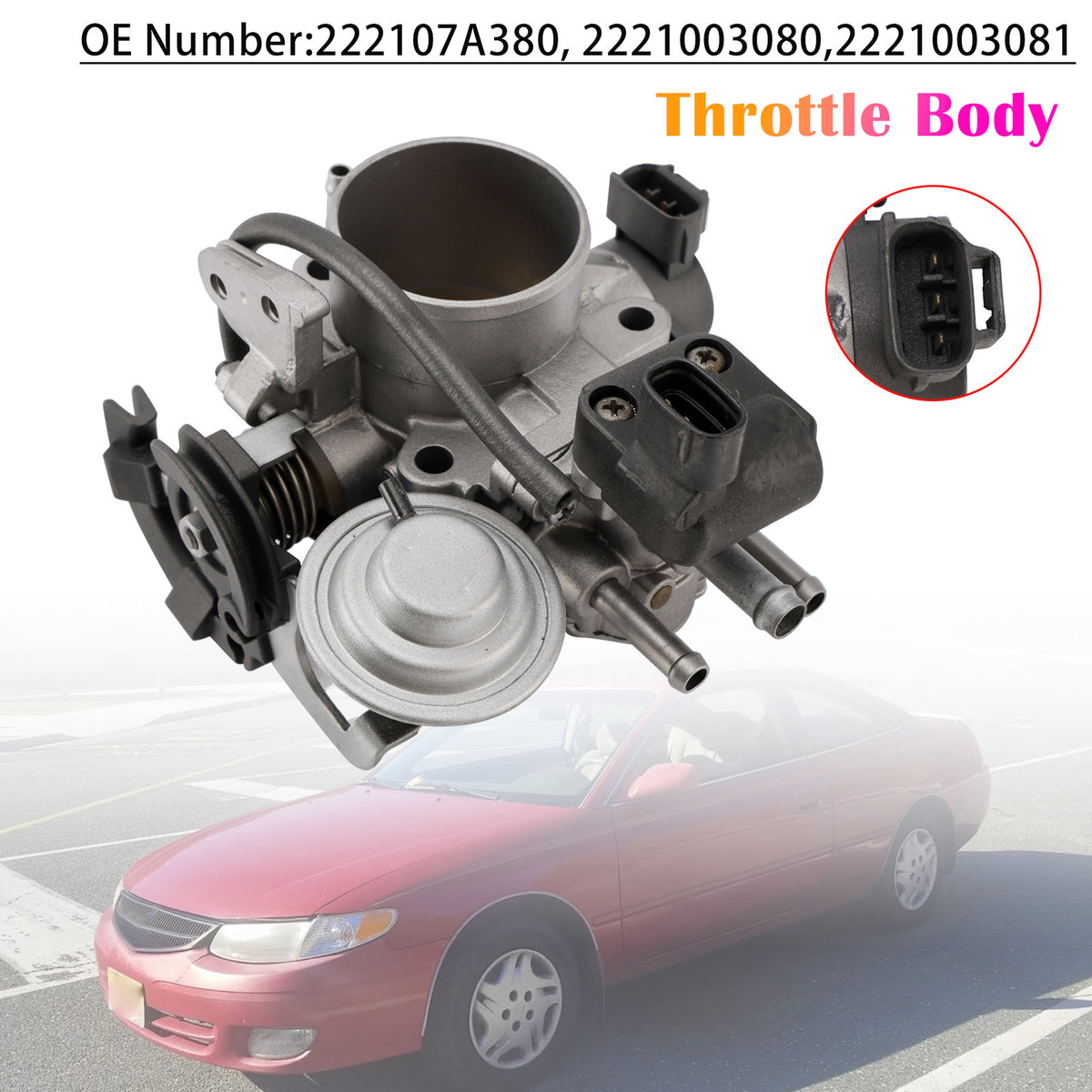 Per Toyota Solara ACV20,MCV20,SXV20 1998.06-2002.12 Corpo farfallato 22210-7A380
