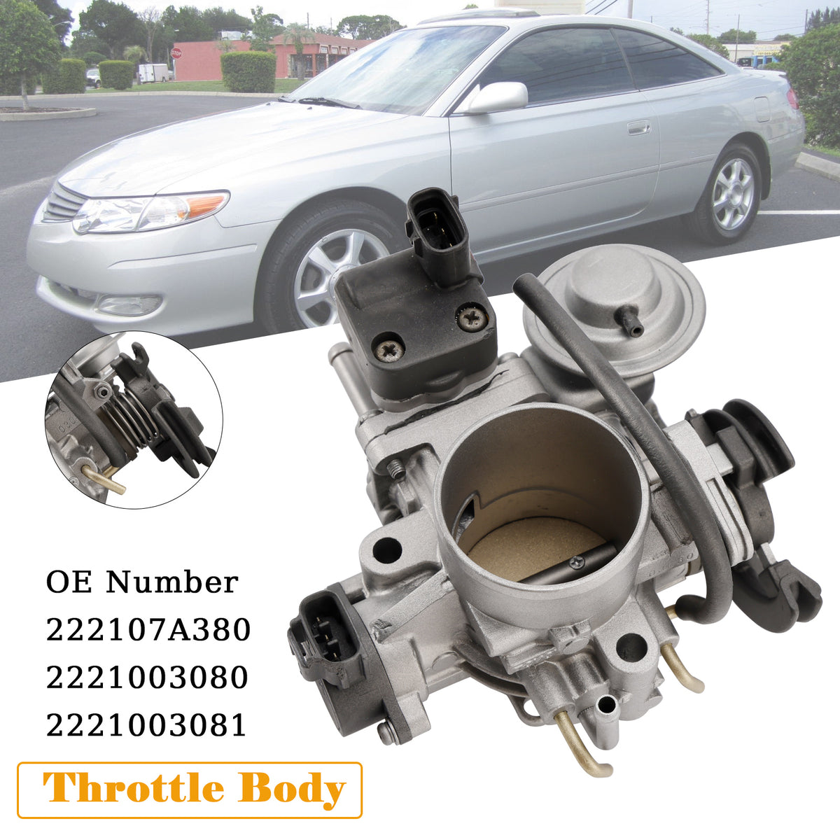22210-03081 Per Toyota Camry SXV20,MCV20 1996.07-2001.07 Corpo farfallato