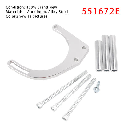 Kit di montaggio per pompa dell'acqua regolabile elettricamente con staffa alternatore 551672E per Chevy