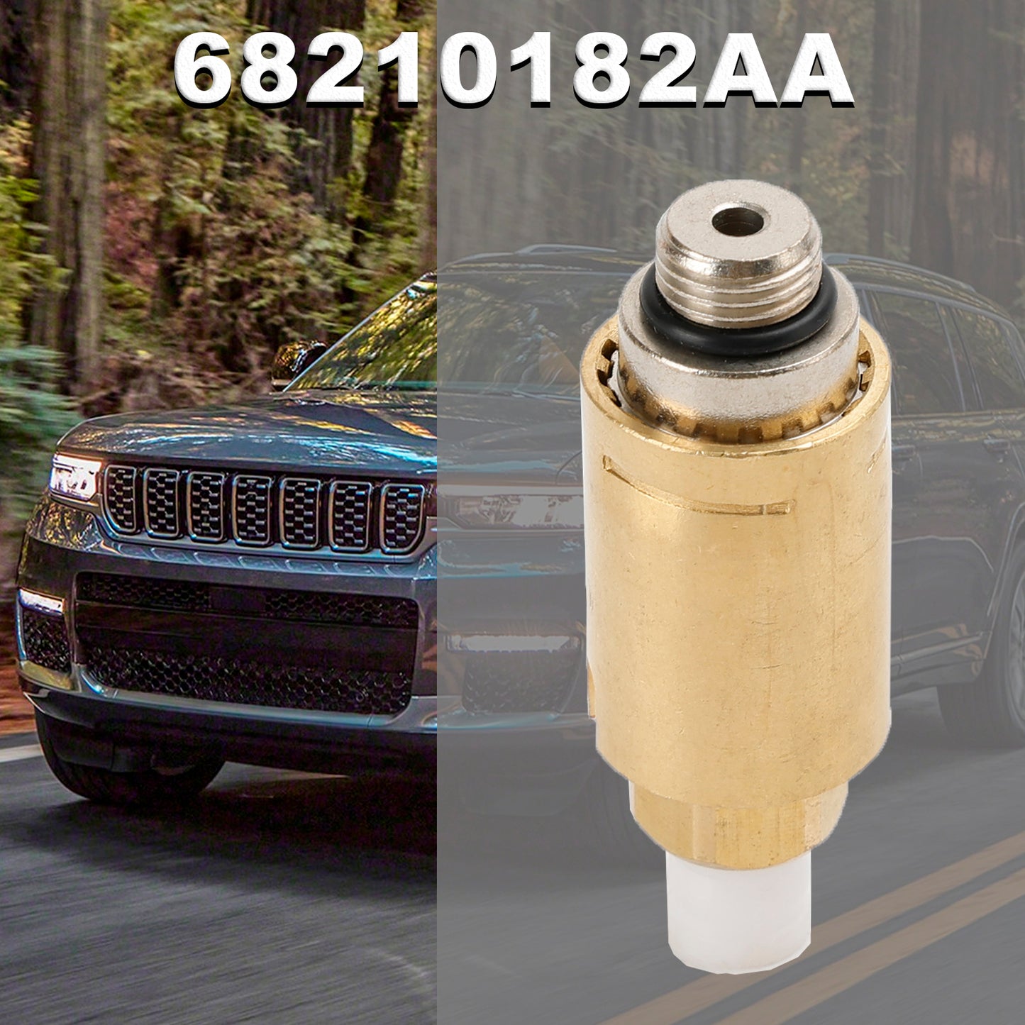 2× 68210182AA Connettore valvola di sicurezza sospensioni pneumatiche per Grand Cherokee Ram 1500
