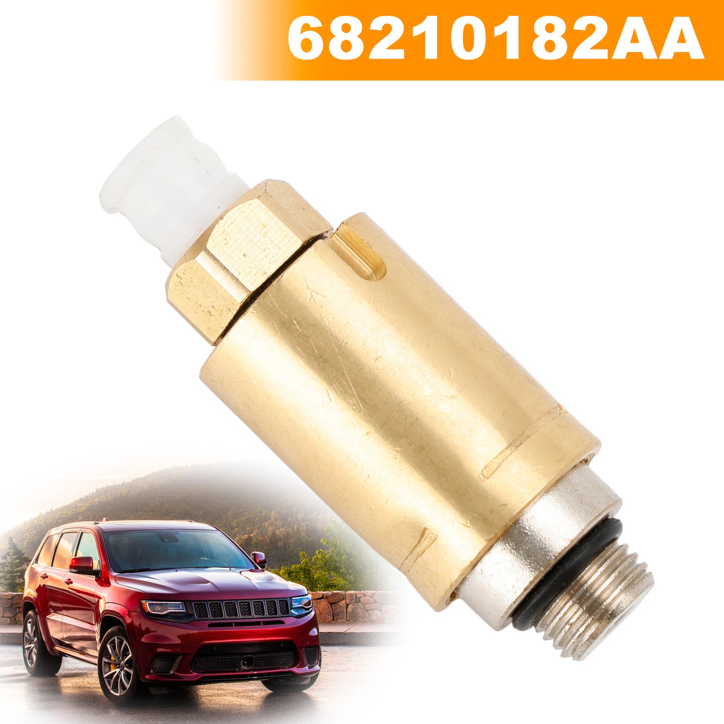 2× 68210182AA Connettore valvola di sicurezza sospensioni pneumatiche per Grand Cherokee Ram 1500
