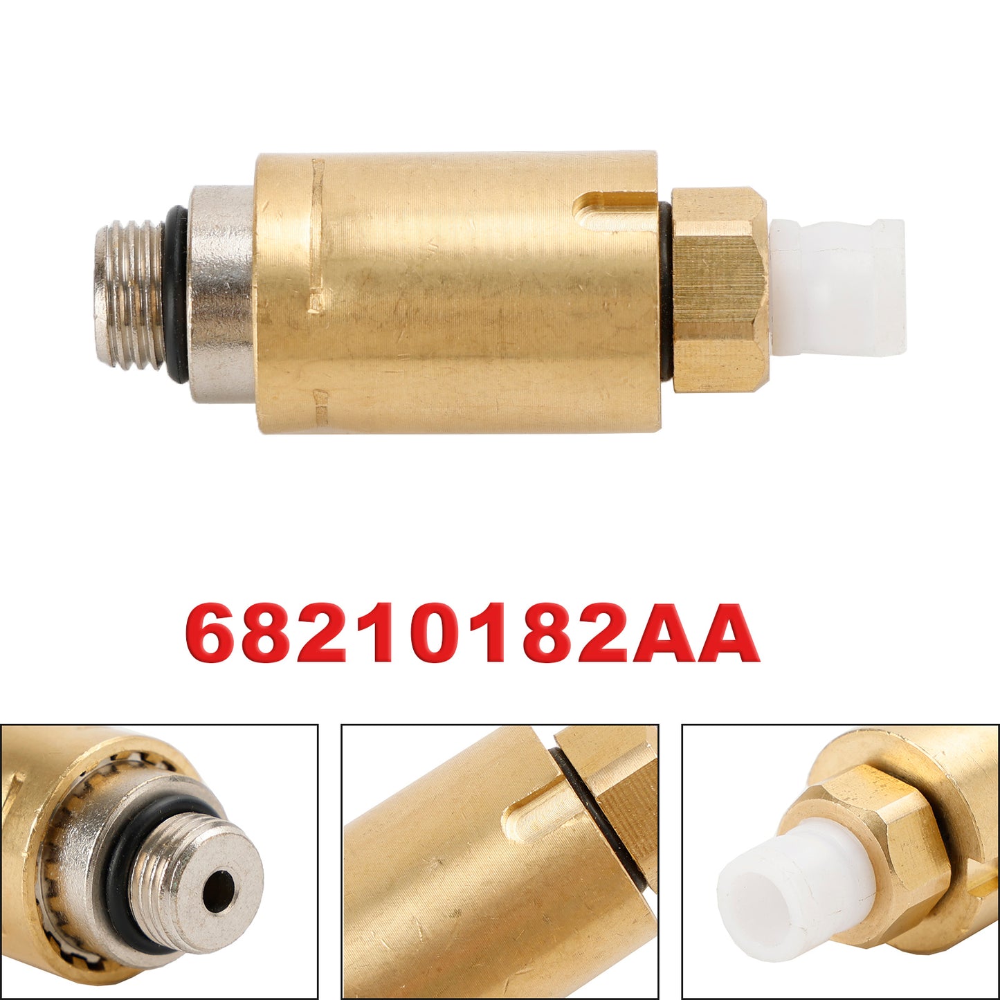 2× 68210182AA Connettore valvola di sicurezza sospensioni pneumatiche per Grand Cherokee Ram 1500