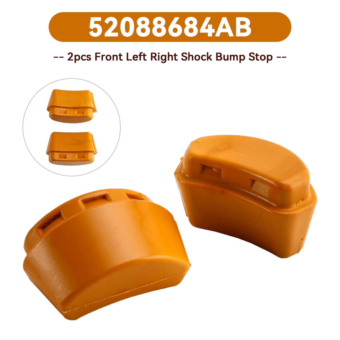 2002-2007 Jeep Liberty KJ 2 pezzi ammortizzatore anteriore sinistro destro 52088684AB