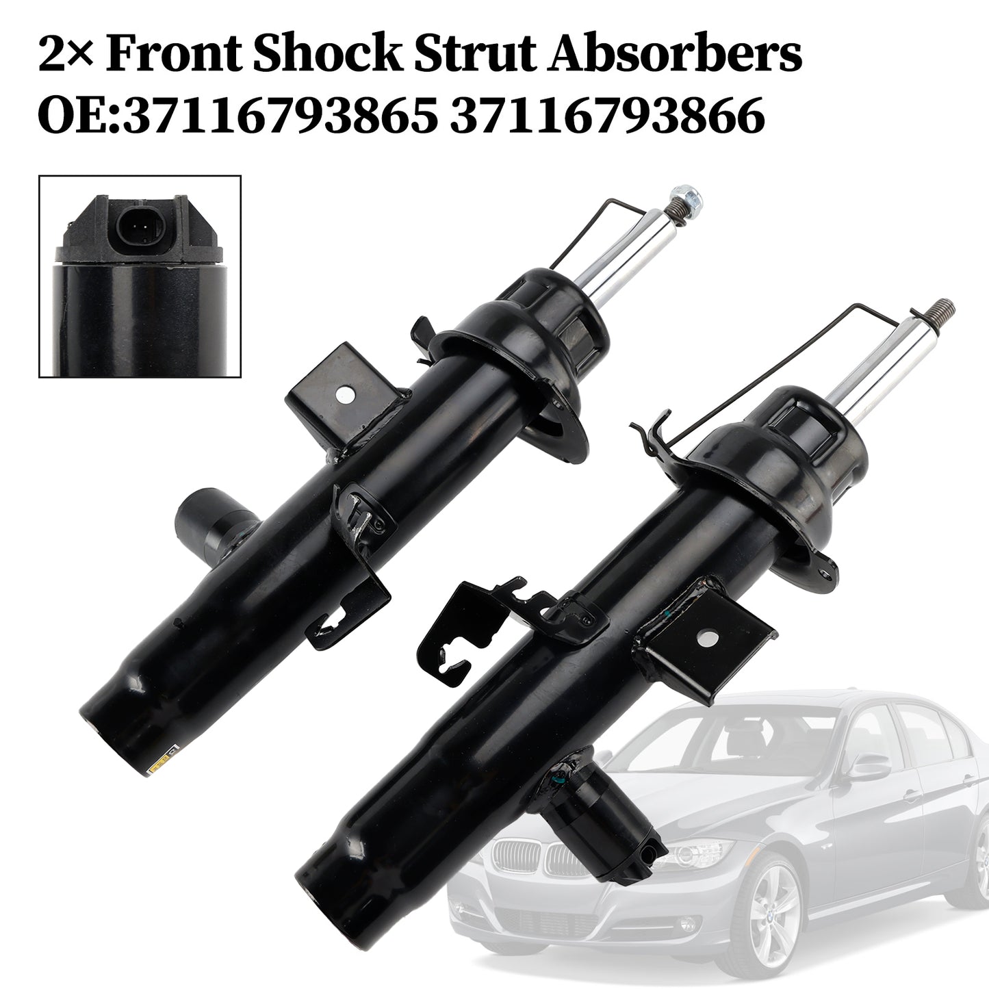 BMW 3 F30 320i 328i 37116793865 37116793866 Ammortizzatori anteriori 2 pezzi