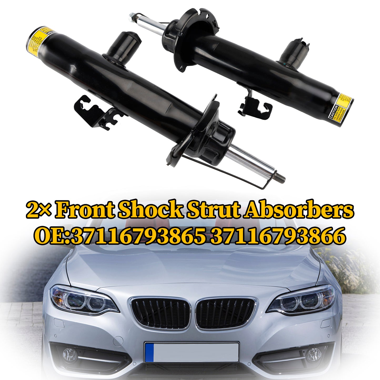 BMW 3 F30 320i 328i 37116793865 37116793866 Ammortizzatori anteriori 2 pezzi