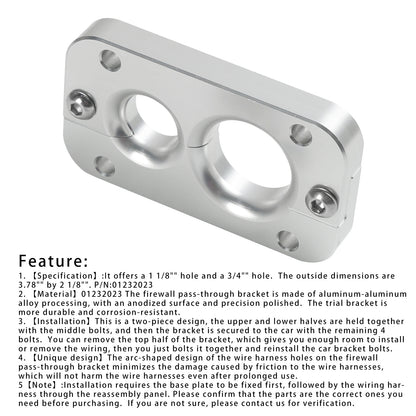 Terminator Firewall Pass Through- Elimina Gromet 01232023
