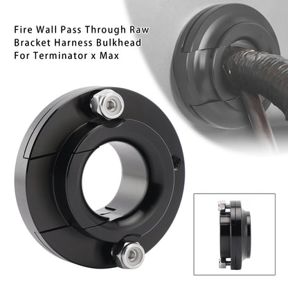 Staffa grezza passante per parete tagliafuoco per cablaggio Terminator x Max