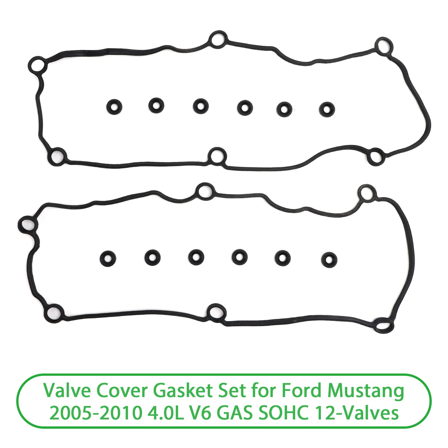 Set guarnizioni coperchio valvole Ford Mustang 4.0L V6 GAS SOHC 12 valvole 2005-2010 generico