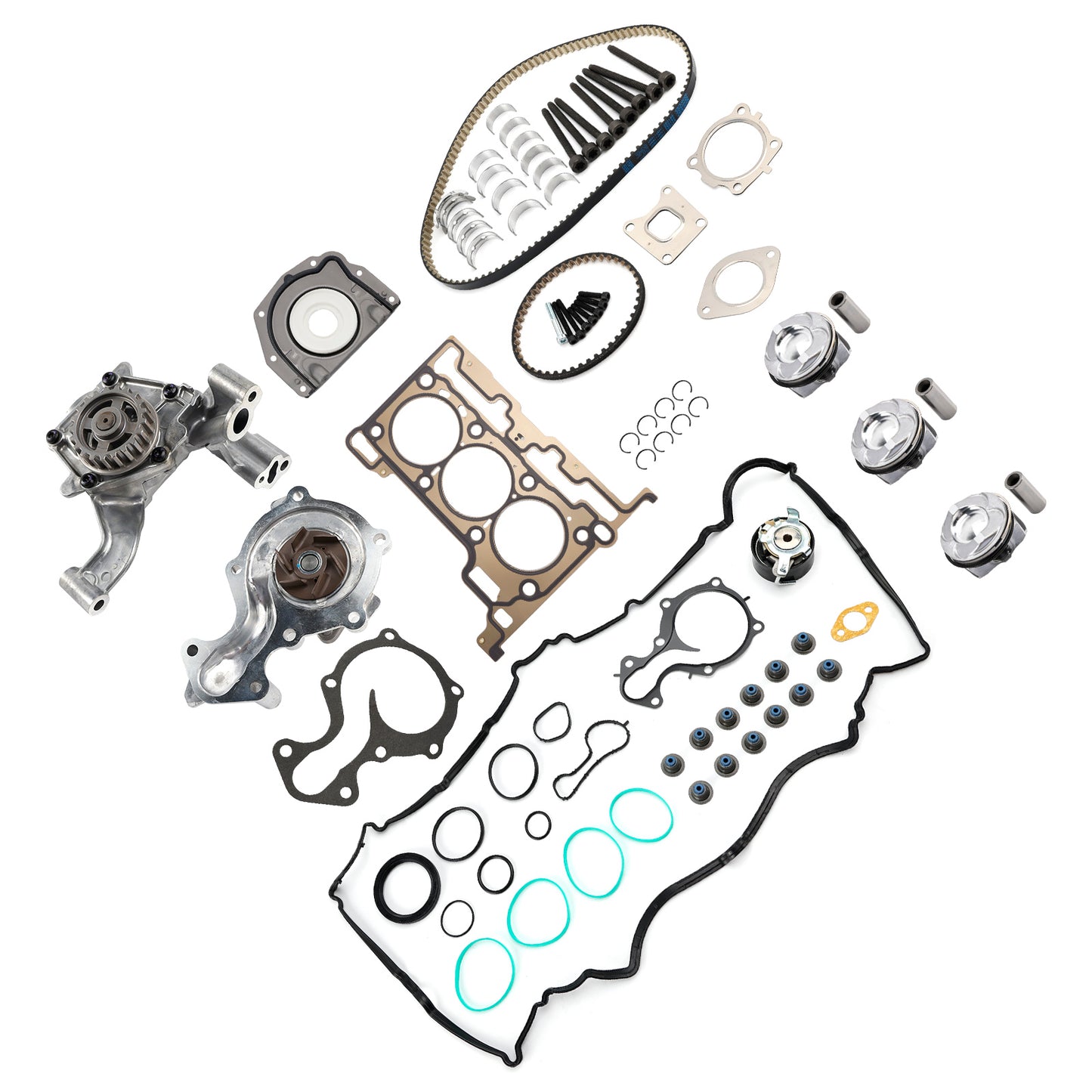 Kit completo di revisione motore Ford Focus Fiesta EcoSport 1.0 Ecoboost