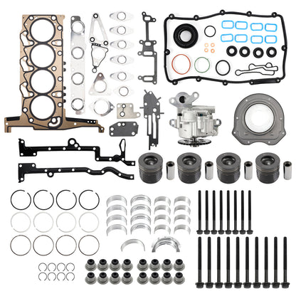 Kit di revisione motore per Ford Transit e Ranger 2.2 TDCi RWD Duratorq BK3Q-6051-C1C 9677428680