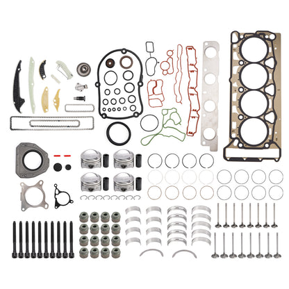 Kit di revisione e ricostruzione pistoni motore SKODA Superb TSI BZB CDAA CDAB 2008-2011 1.8 06H107065CP 06H109509Q