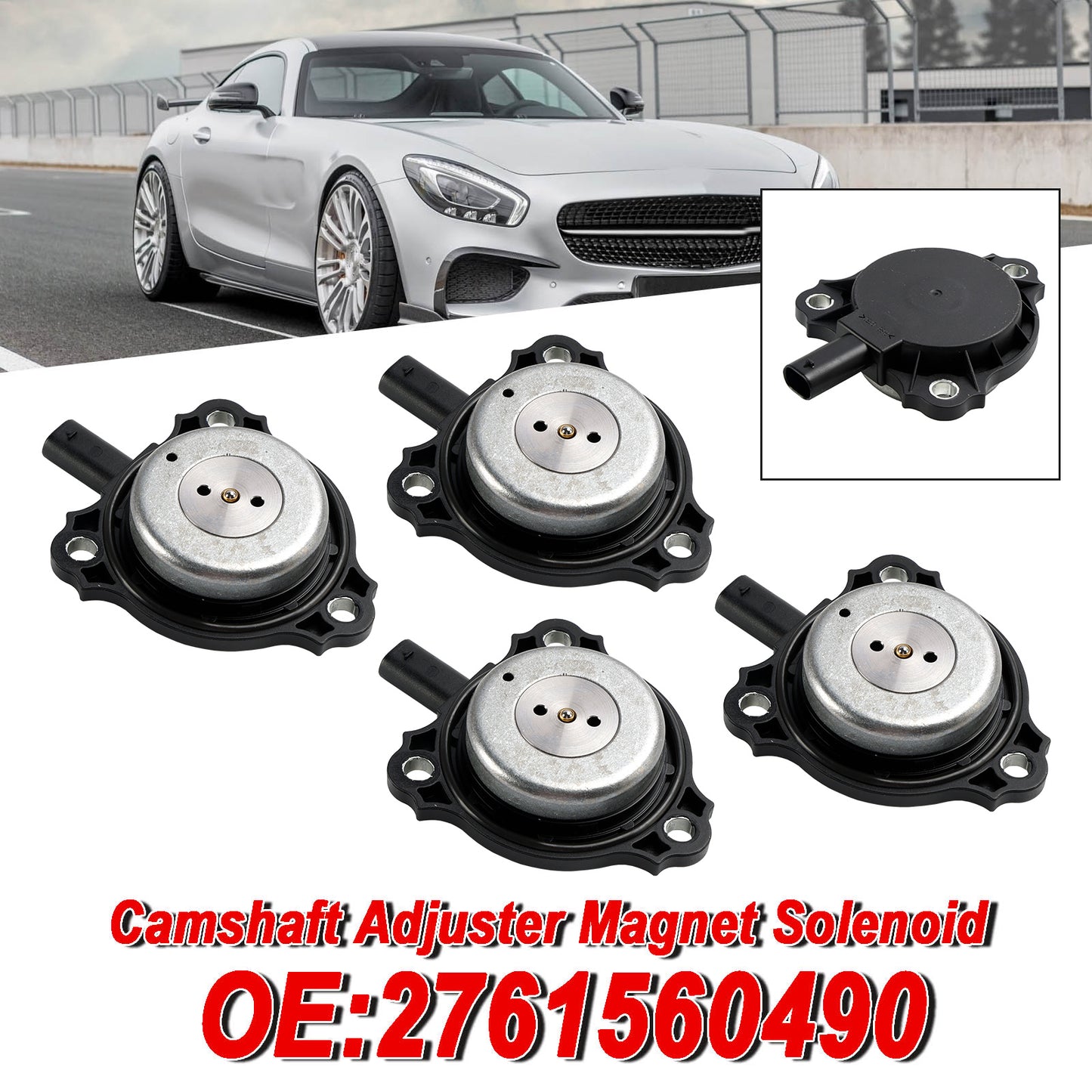 2013-2016 GL450 GL550 GL63 AMG 4PC Regolatore albero a camme Solenoide magnete 2761560490