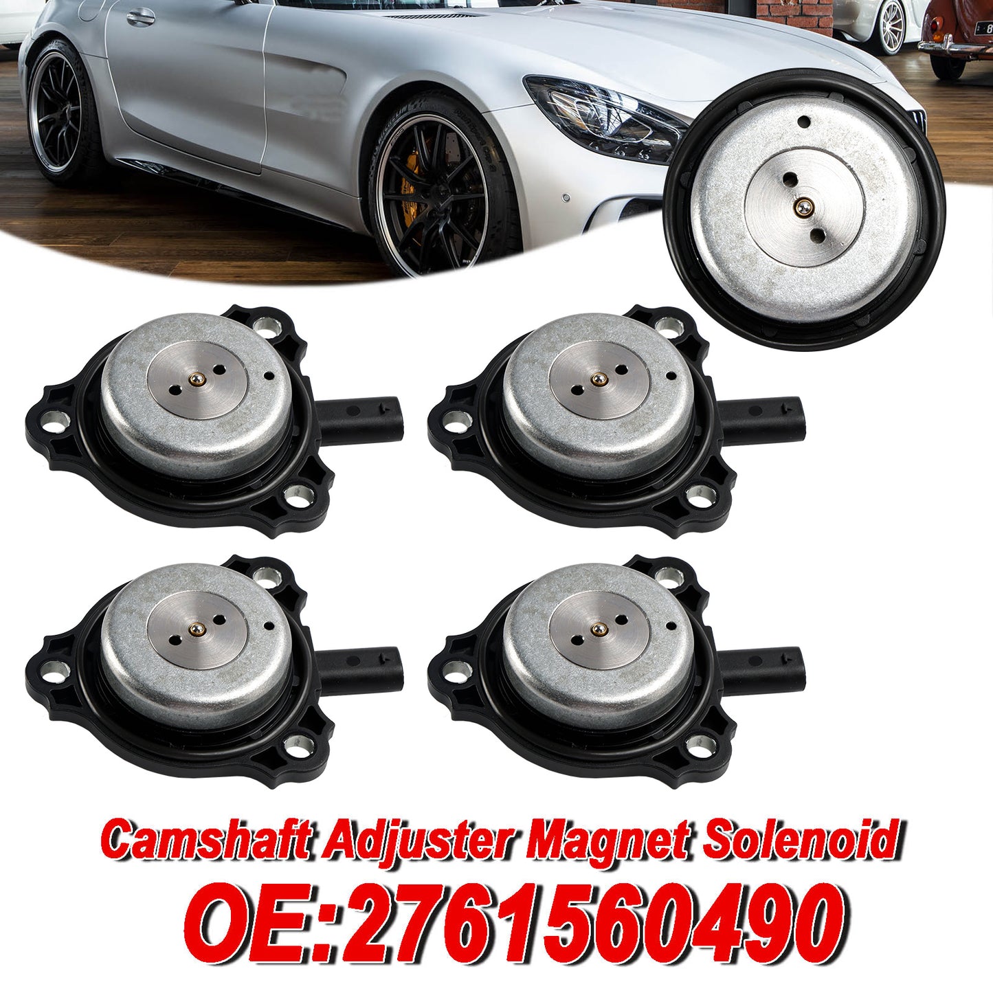 2013-2016 GL450 GL550 GL63 AMG 4PC Regolatore albero a camme Solenoide magnete 2761560490