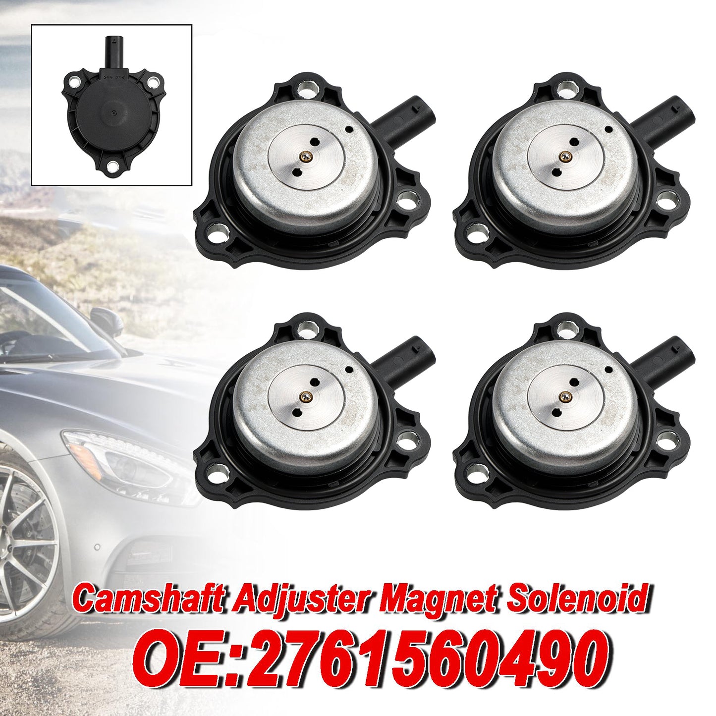 2012-2015 Benz C350 E63 AMG ML350 4PC regolatore albero a camme magnete solenoide 2761560490 2761560790