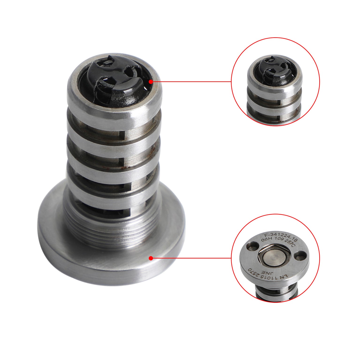 2012-2017 Audi A5 1.8T 2.0T Albero a camme di aspirazione 06K109021 con valvola di controllo