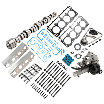 Kit albero a camme MDS per motore Ram 1500 5.7L 2011-2019, kit catena di distribuzione, pompa dell'acqua 53021726AE 68060714AA