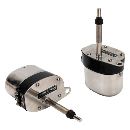 Coppia di motorini tergicristallo in acciaio inox Hot Street Rod per Jeep per Ford