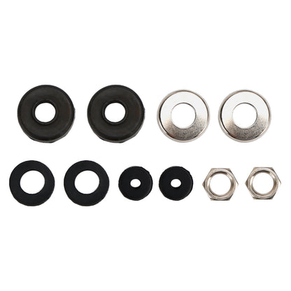 Coppia di motorini tergicristallo in acciaio inox Hot Street Rod per Jeep per Ford