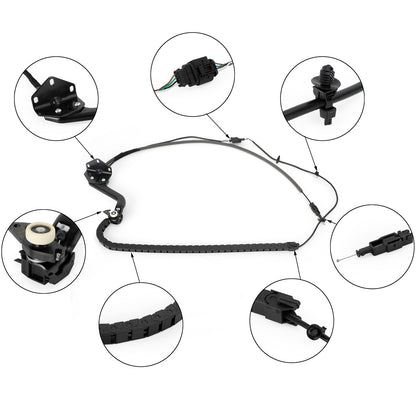 Cavo per porta laterale scorrevole sinistro + binario 9068203769 per Sprinter VW Crafter 06- Generico