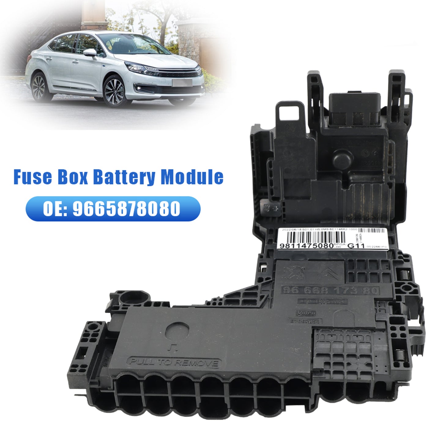 Modulo batteria scatola fusibili Citroen C4 C4L DS5 9665878080 9811475080 6500JE