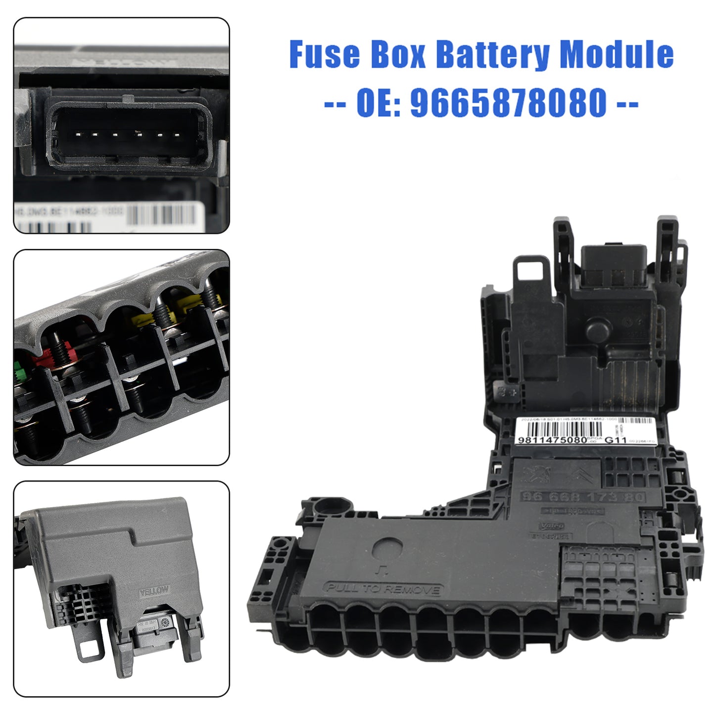 Modulo batteria scatola fusibili Peugeot 508 9665878080 9811475080 6500JE