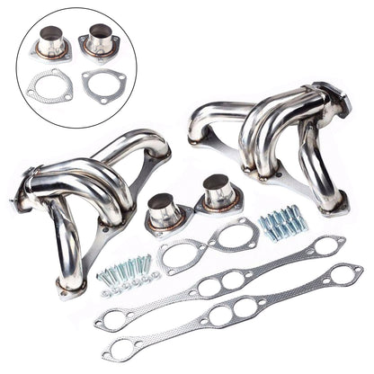 Collettore di scarico adatto per Chevy Small Block SB V8 262 265 283 305 327 350 400