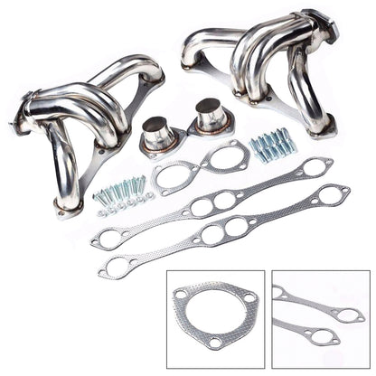 Collettore di scarico adatto per Chevy Small Block SB V8 262 265 283 305 327 350 400