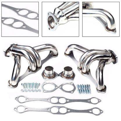 Collettore di scarico adatto per Chevy Small Block SB V8 262 265 283 305 327 350 400