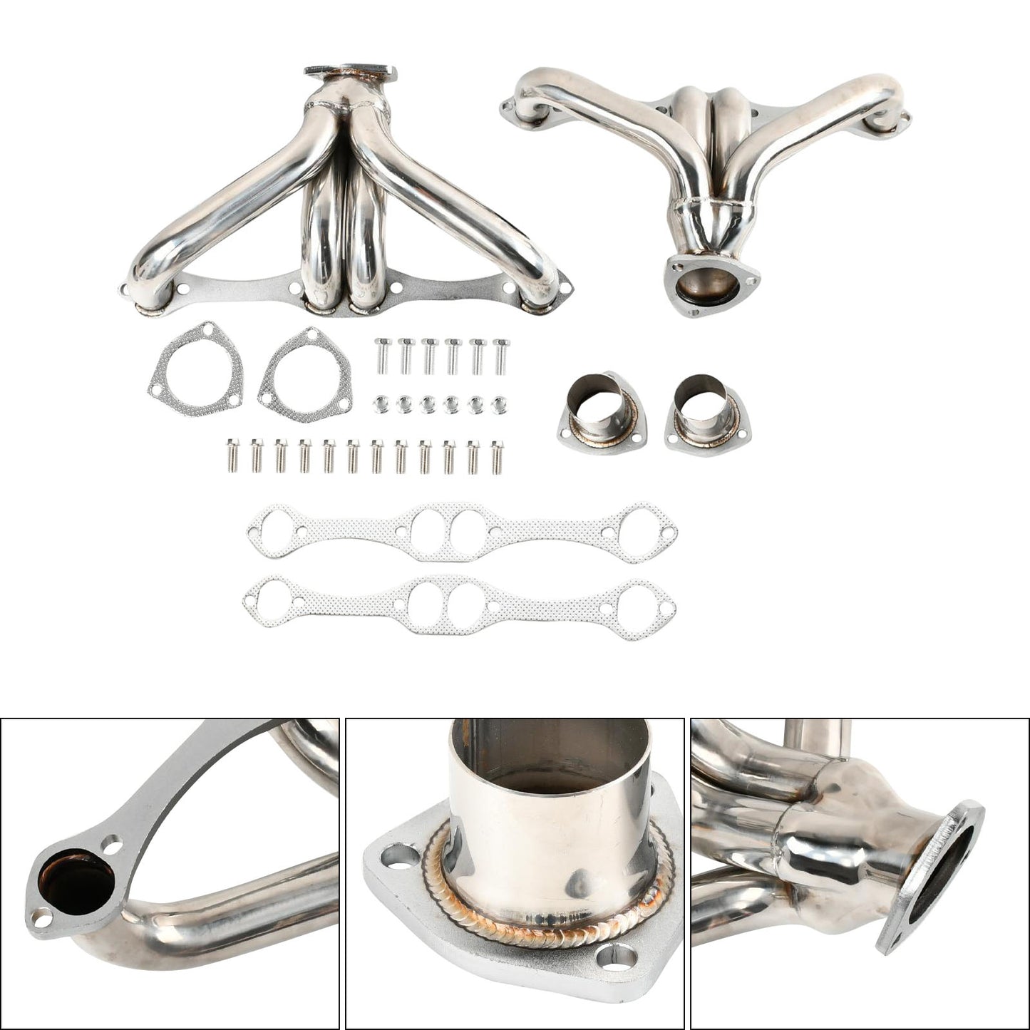 Collettore di scarico adatto per Chevy Small Block SBC 1-5/8""