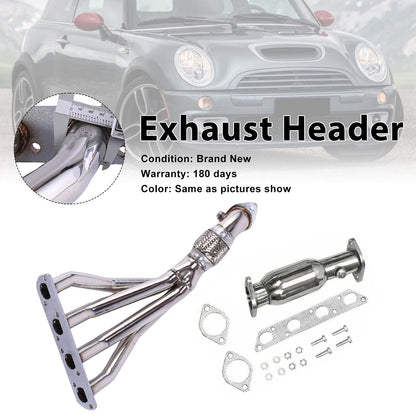Collettore di scarico in acciaio inossidabile per Mini Cooper R50/R52/R53 2002-2008