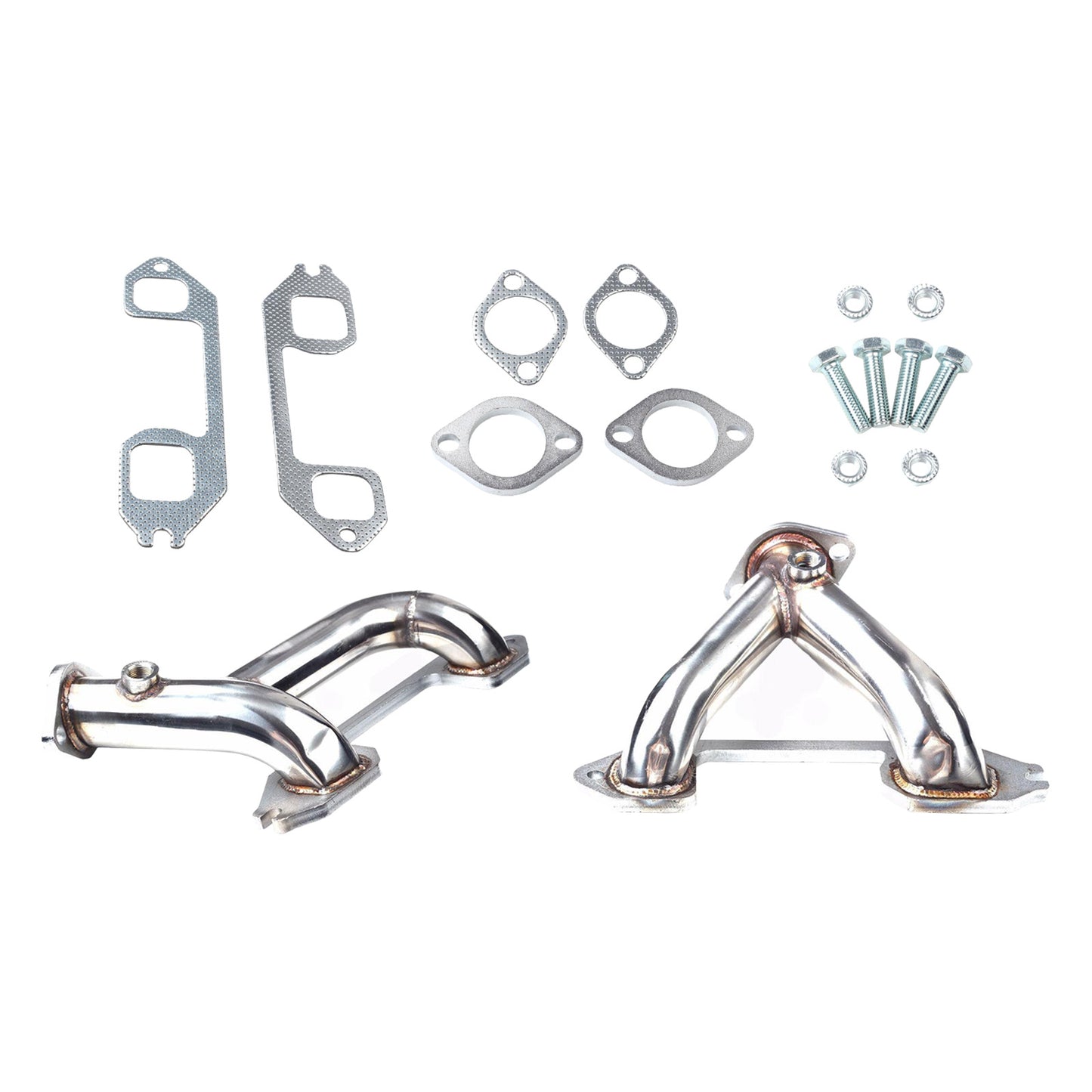 Collettore di scarico in acciaio inossidabile adatto per Chevrolet 216/235/261 1937-1962