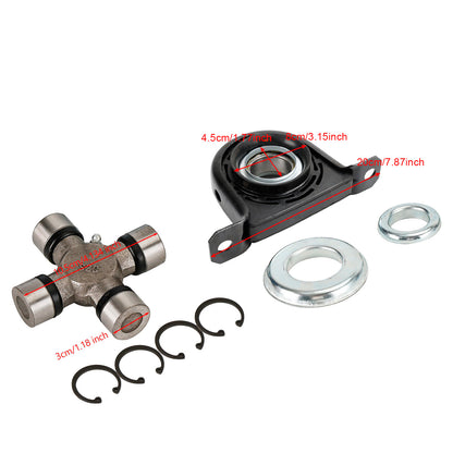 Ford F250 F350 Superduty 4WD Cuscinetto supporto albero di trasmissione e kit giunto a U Fedex Express