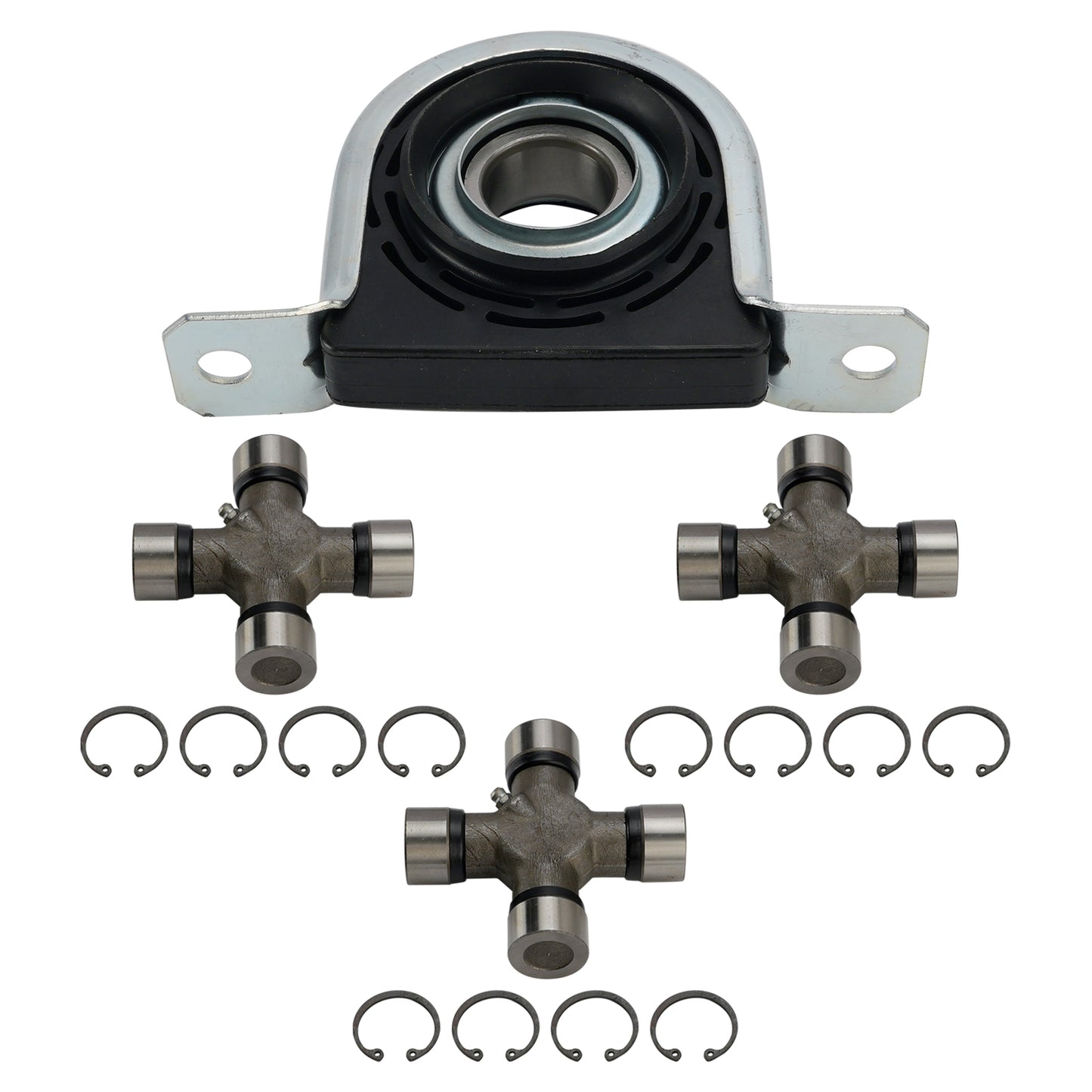 Ford F250 F350 Superduty 4WD Cuscinetto supporto albero di trasmissione e kit giunto a U Fedex Express