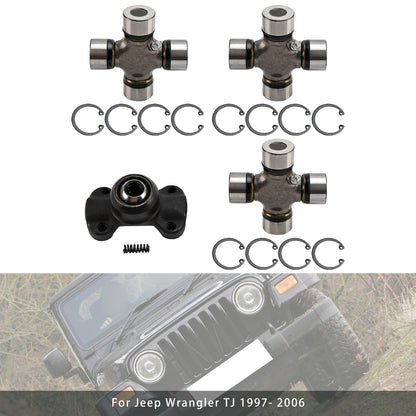 Giunto cardanico doppio 211355X + 5-153X per Jeep Wrangler Cherokee XJ TJ