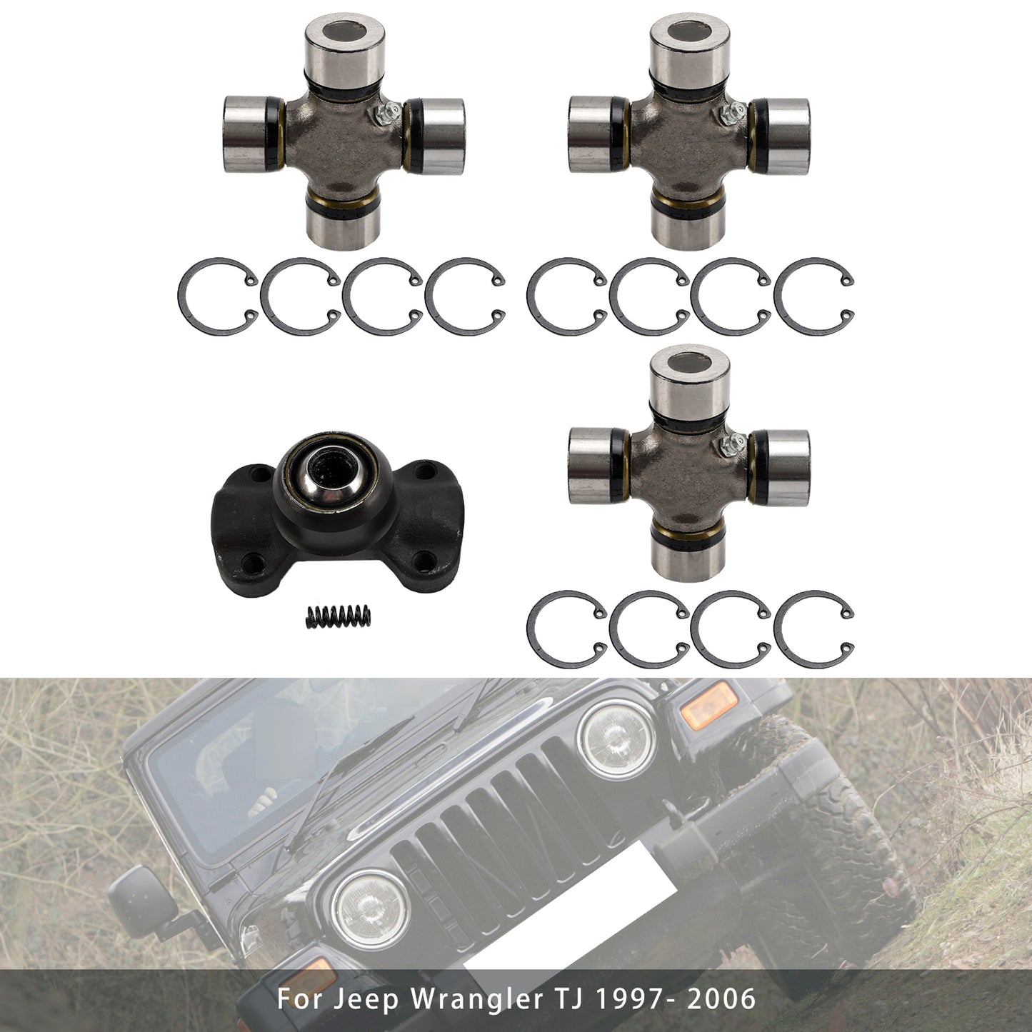 Giunto cardanico doppio Jeep Cherokee XJ 1984-2001 211355X + 5-153X