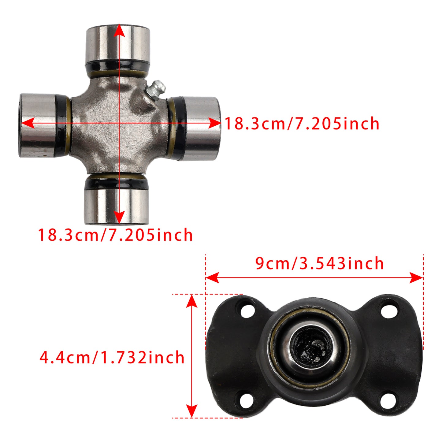 Giunto cardanico doppio Jeep Wrangler TJ 1997-2006 211355X + 5-153X