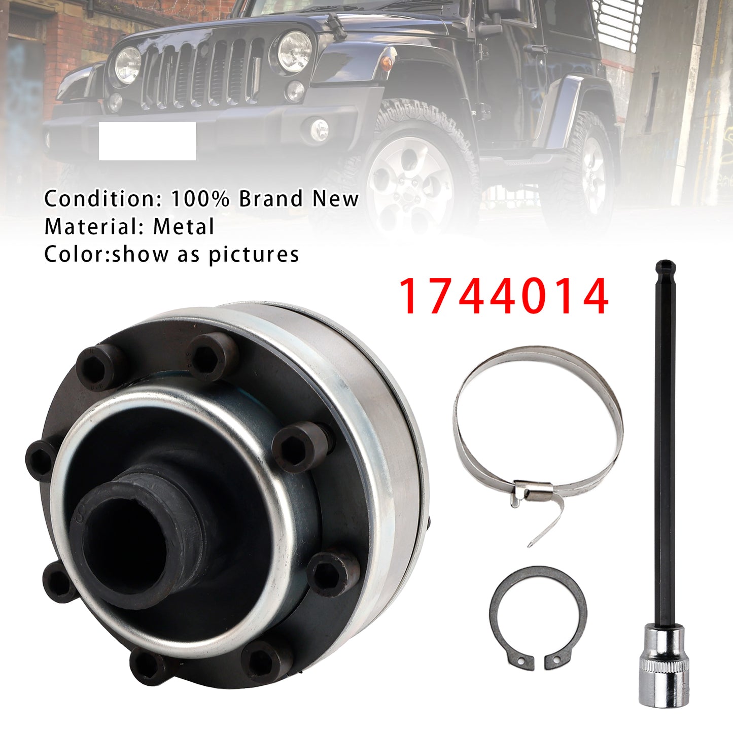 Kit giunto omocinetico 1744014 per JK Wrangler