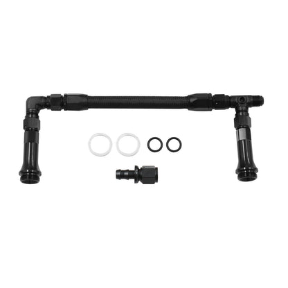 Doppia pompa per linea di alimentazione carburatore a doppia alimentazione intrecciata AN6 per carburatore Holley 4150