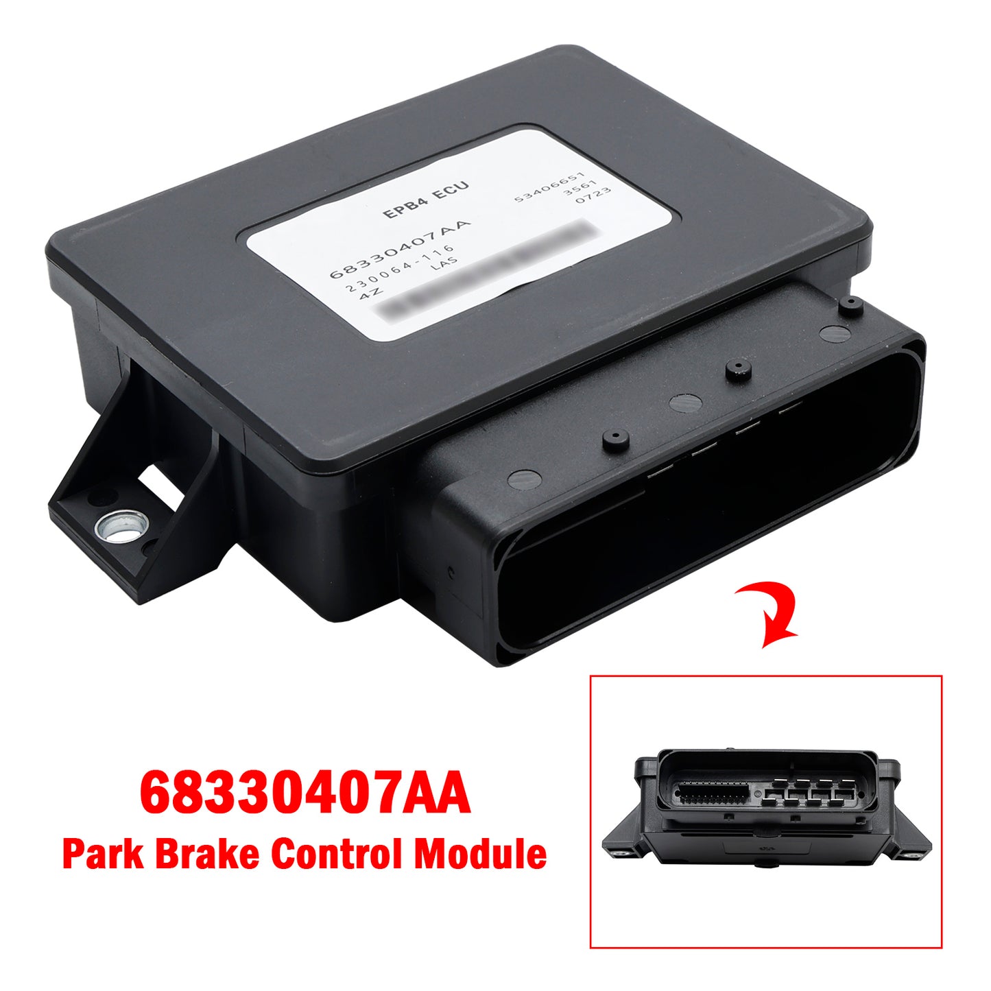 Modulo di controllo del freno di stazionamento Jeep Cherokee 2014-2018 68330407AA