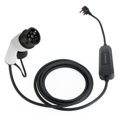 Protable 13A EV Cavo di Ricarica Tipo 2 Spina UK 3 Pin Caricatore per Auto Elettrica 5.5M