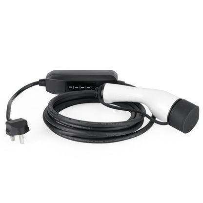 Protable 13A EV Cavo di Ricarica Tipo 2 Spina UK 3 Pin Caricatore per Auto Elettrica 5.5M