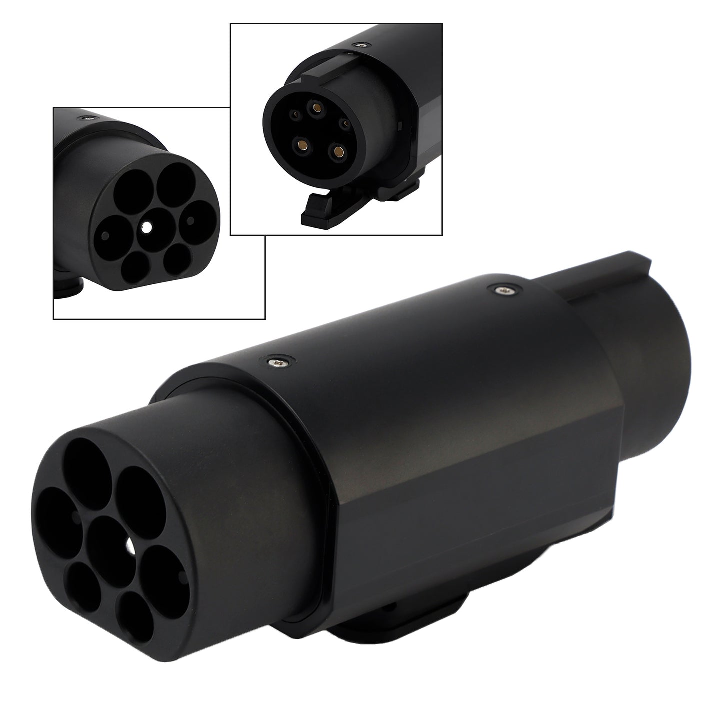 Cavo di ricarica per auto SAE da tipo 2 a tipo 1 Adattatore per caricabatteria da auto IEC 62196 da 2 a J1772