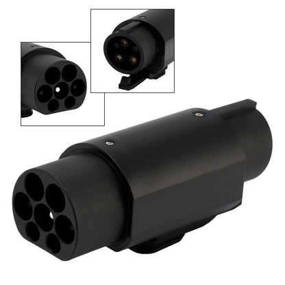 Cavo di ricarica per auto SAE da tipo 2 a tipo 1 Adattatore per caricabatteria da auto IEC 62196 da 2 a J1772