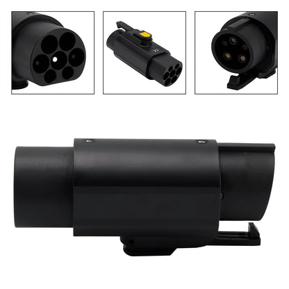 Cavo di ricarica per auto SAE da tipo 2 a tipo 1 Adattatore per caricabatteria da auto IEC 62196 da 2 a J1772