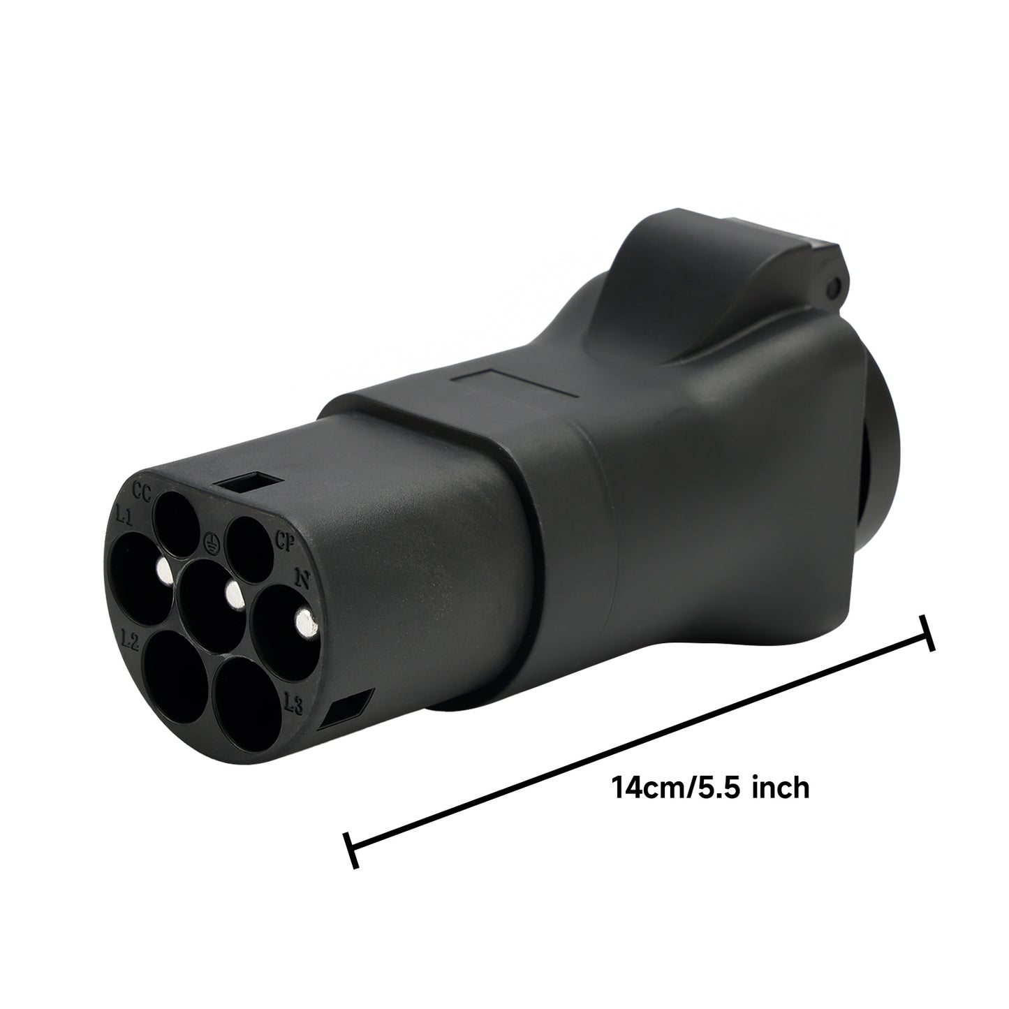 Adattatore per spina convertitore stazione di ricarica EV tipo 2 a scarica 16A IEC62196