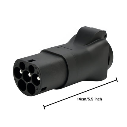 Adattatore per spina convertitore stazione di ricarica EV tipo 2 a scarica 16A IEC62196