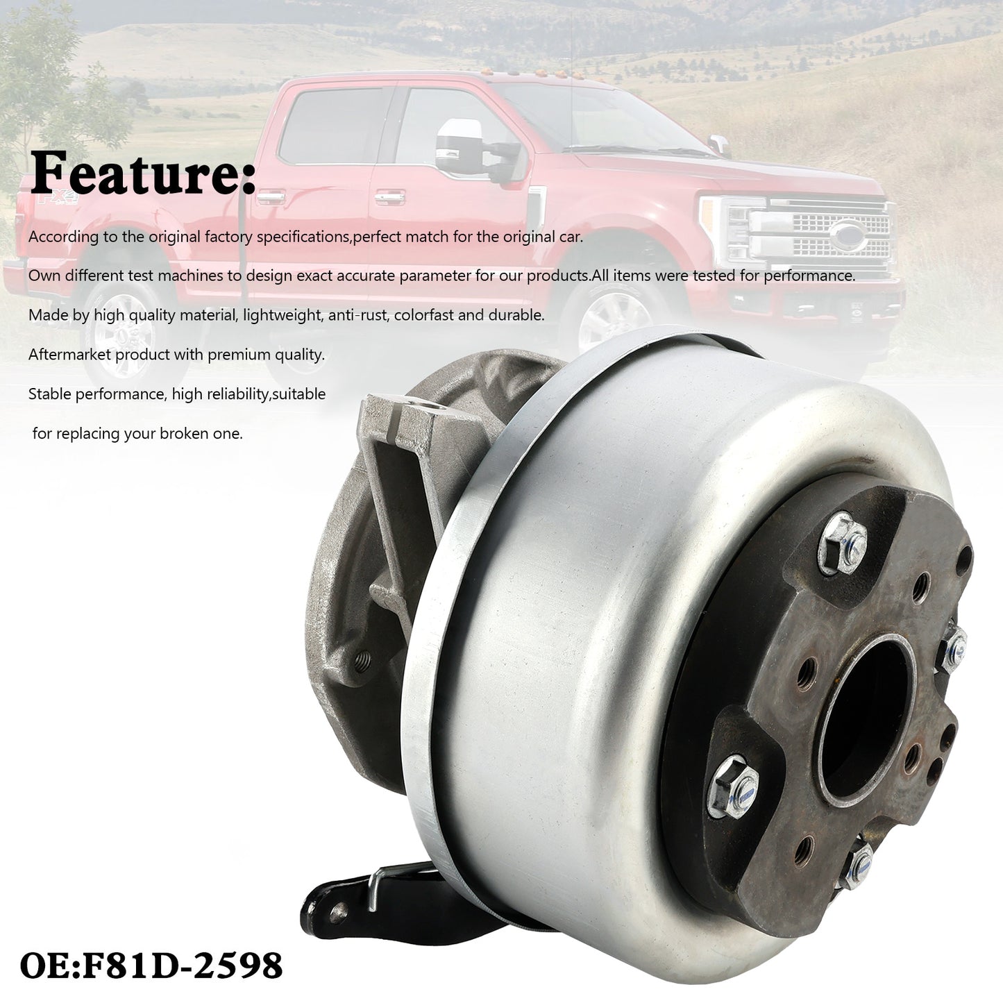 Ford F250 F350 F450 1988-2002 Gruppo freno di stazionamento Trasmissione F81D-2598
